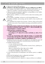 Предварительный просмотр 4 страницы Triax CSE 816 Assembly Instruction Manual