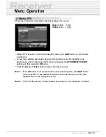 Preview for 29 page of Triax DVB 250 T Owner'S Instructions Manual