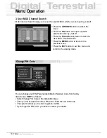 Preview for 38 page of Triax DVB 250 T Owner'S Instructions Manual