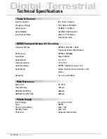 Preview for 42 page of Triax DVB 250 T Owner'S Instructions Manual