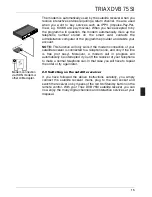 Preview for 15 page of Triax DVB 75SI User Manual