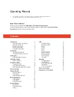 Предварительный просмотр 2 страницы Triax HDS 110 Operating Manual