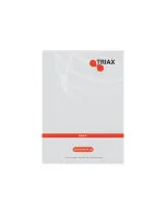 Предварительный просмотр 9 страницы Triax HES Lite RX Operating Manual