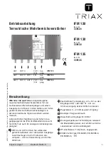 Preview for 5 page of Triax IFM 120 Operating Instructions Manual