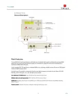 Предварительный просмотр 3 страницы Triax MOD 101C User Manual