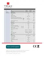 Preview for 8 page of Triax ORB 923 Series User Manual