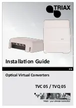 Triax QUAD TVC 05 Installation Manual preview