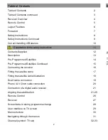 Preview for 2 page of Triax SR 110 Operating Manual