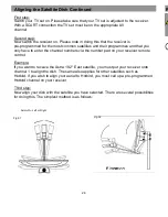 Предварительный просмотр 24 страницы Triax SR 110 Operating Manual