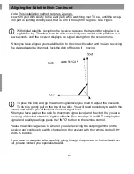 Preview for 25 page of Triax SR 110 Operating Manual