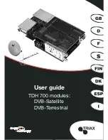 Preview for 1 page of Triax TDH 700 User Manual