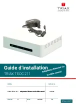 Предварительный просмотр 15 страницы Triax TEOC 211 User Manual