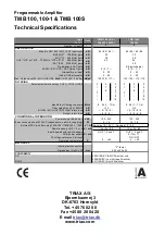 Предварительный просмотр 17 страницы Triax TMB 100 Manual