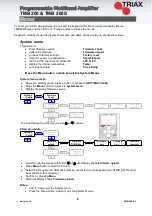 Preview for 9 page of Triax TMB 200 Manual