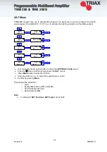 Предварительный просмотр 18 страницы Triax TMB 200 Manual