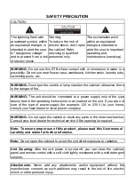 Предварительный просмотр 2 страницы Triax TSR 1000 User Manual