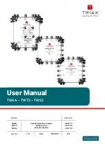 Triax TSWA User Manual preview