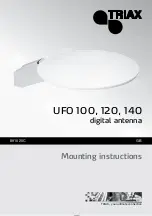 Triax UFO 100 Mounting Instructions preview