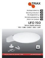 Preview for 1 page of Triax UFO 150 Mounting Instruction
