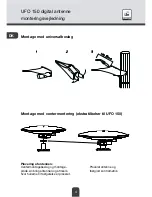 Preview for 4 page of Triax UFO 150 Mounting Instruction