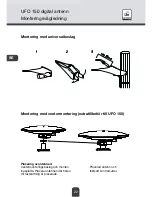 Предварительный просмотр 22 страницы Triax UFO 150 Mounting Instruction