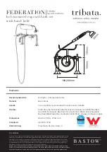 Tribata. Bastow FEDERATION F9355 Quick Manual preview