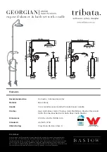 Tribata. Bastow Georgian G5338 Manual preview