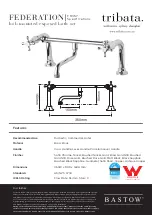 Preview for 1 page of Tribata. FEDERATION F9357 Manual