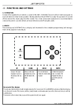 Предварительный просмотр 9 страницы Tribe Jet Spot3 BK User Manual