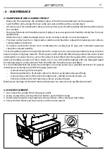 Предварительный просмотр 23 страницы Tribe Jet Spot3 BK User Manual