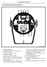 Предварительный просмотр 7 страницы Tribe LUMIPAR12UH3 User Manual