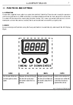 Предварительный просмотр 9 страницы Tribe LUMIPAR12UH3 User Manual