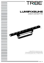 Preview for 1 page of Tribe LUMIPIX9UHE User Manual