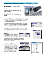 Preview for 1 page of TriBeam KeyboardEZ User Manual