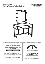 Preview for 1 page of Tribesigns HOGA-F1138 Instruction Booklet