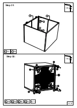 Предварительный просмотр 22 страницы Tribesigns WF281050 Assembly Instruction Manual