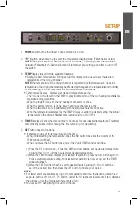 Preview for 11 page of Tribest Sedona SD-P9150 Operation Manual