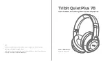 Tribit BTH78 User Manual preview