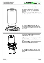 Предварительный просмотр 7 страницы TriboServ 214574 Supplementary Sheet