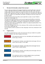 Preview for 5 page of TriboServ Fle Pump4 Series Original User Manual