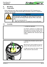 Preview for 14 page of TriboServ FlexxPump1 Original User Manual