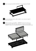 Preview for 9 page of TRIBU VIS A VIS 01700 Assembly Instructions Manual