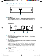 Предварительный просмотр 4 страницы Tributaries HDMI HXC5 Instruction Manual