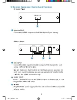 Предварительный просмотр 5 страницы Tributaries HDMI HXC5 Instruction Manual