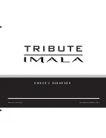 Tribute IMALA Owner'S Handbook Manual preview