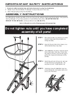 Предварительный просмотр 2 страницы Tricam MH1650 Owner'S Manual