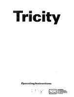 Preview for 1 page of Tricity Bendix 2738 Operating Instructions Manual