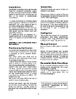 Preview for 5 page of Tricity Bendix 2738 Operating Instructions Manual