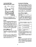 Preview for 20 page of Tricity Bendix 2738 Operating Instructions Manual