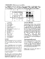 Preview for 12 page of Tricity Bendix 2977 Operating Instructions Manual